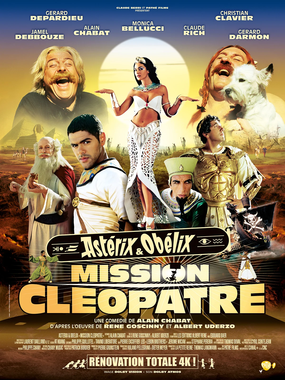 affiche du film astérix et obélix mission cléôpatre