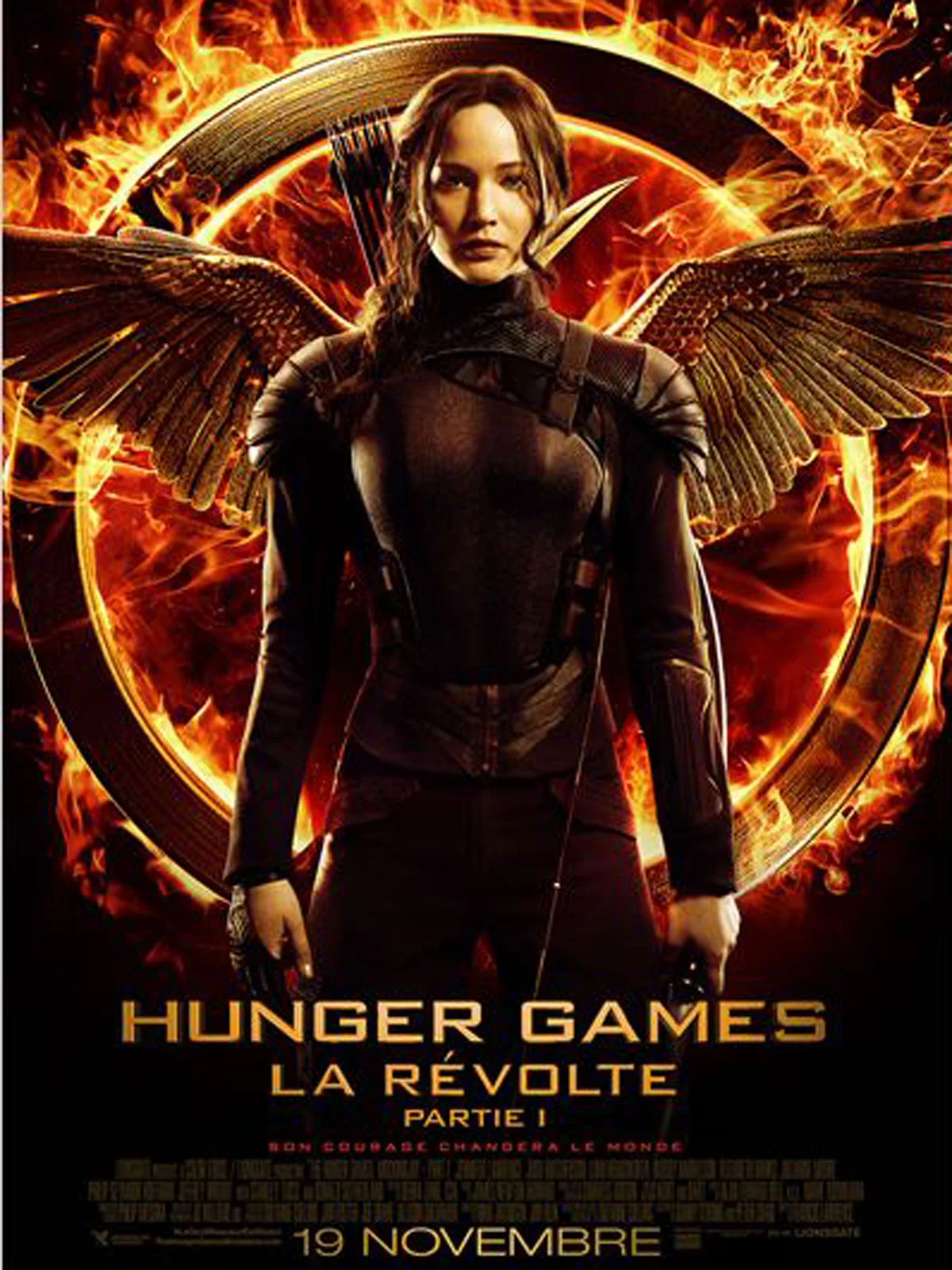 affiche du film Hunger games