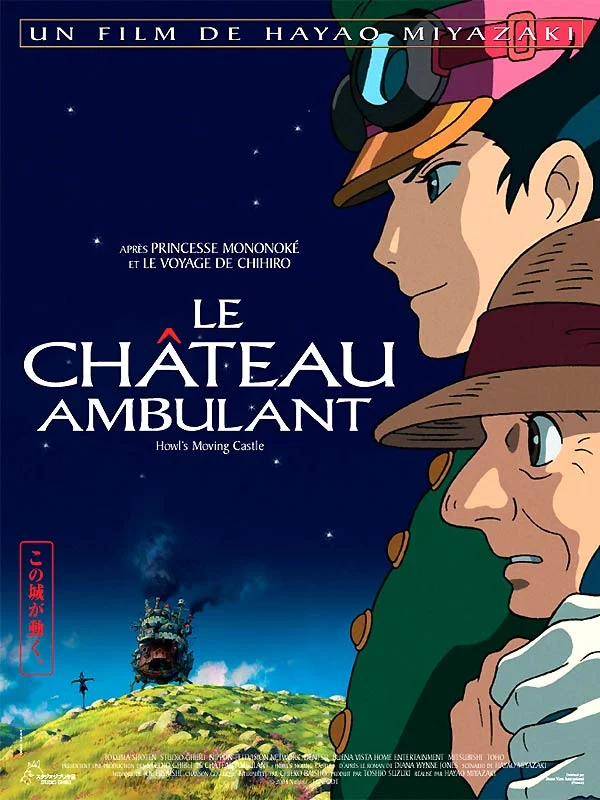 affiche du film Le chateau ambulant